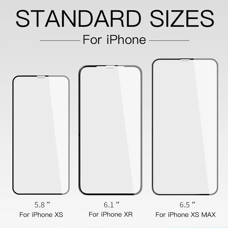6D закаленное Стекло для iPhone Xs X XR XS MAX Экран пленка на весь экран на защитной Стекло для iPhone X XR XS Max пленка