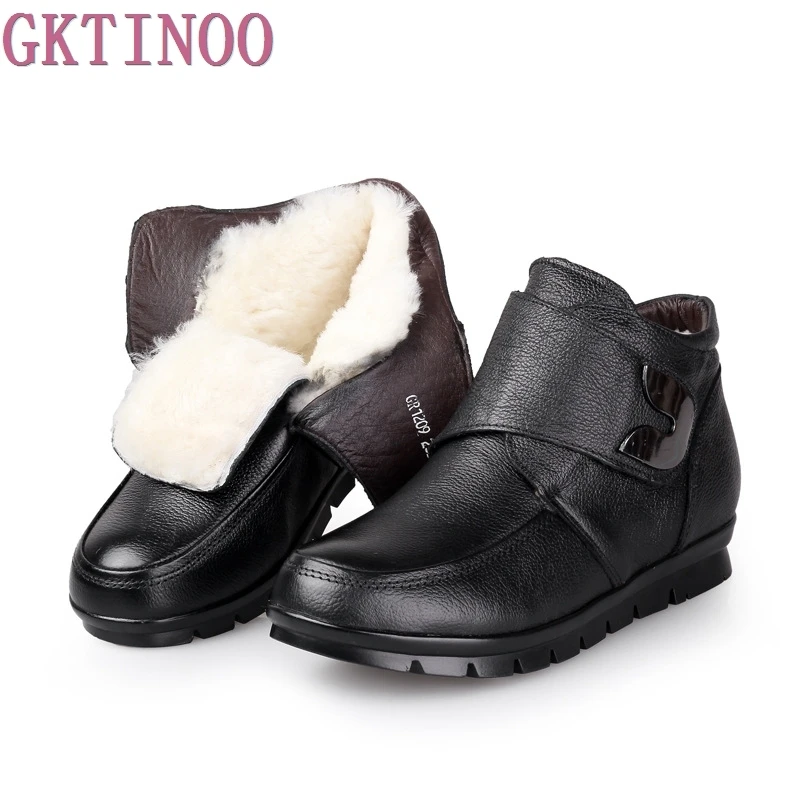 Женские зимние ботинки из натуральной кожи Размеры 35 41|leather ankle boots women|genuine leather