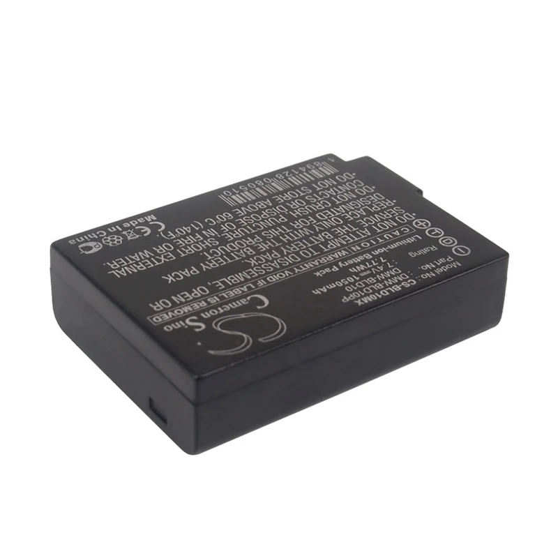 Cameron Sino 1050mah battery for PANASONIC Lumix DMC-G3 DMC-G3KT DMC-GX1WS DMC-TS2D DMC-ZS7K DMC-G3R DMW-BLD10GK DMW-BLD10PP | Электроника