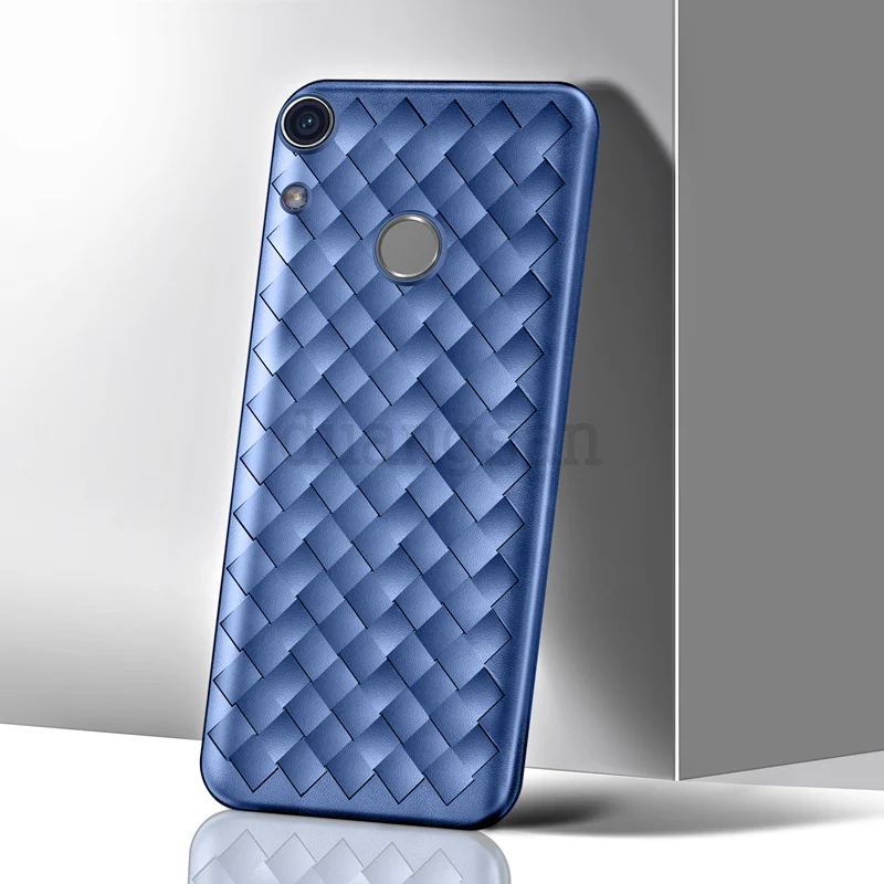 Модный чехол с сетчатым переплетением для Huawei honor 8A Pro мягкие чехлы рисунком Honor 8 a
