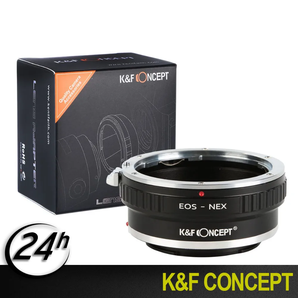 K & F концепция адаптер для крепления объективов со штативом Canon EOS EF S объектив sony a7