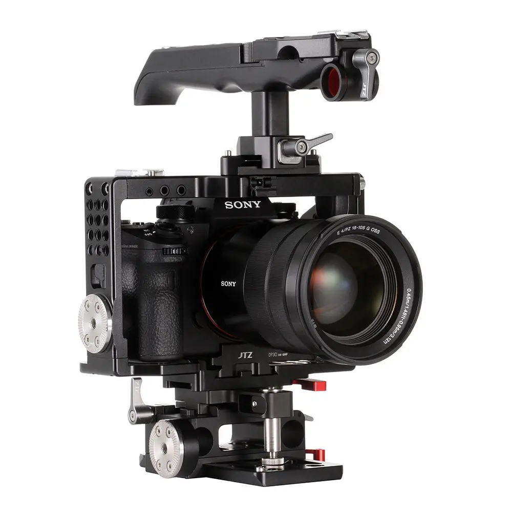 Штатив для видеокамеры JTZ DP30 с ручкой SONY A9 A7III A7RIII A7SIII|handle rig|video cagecamera video cage |