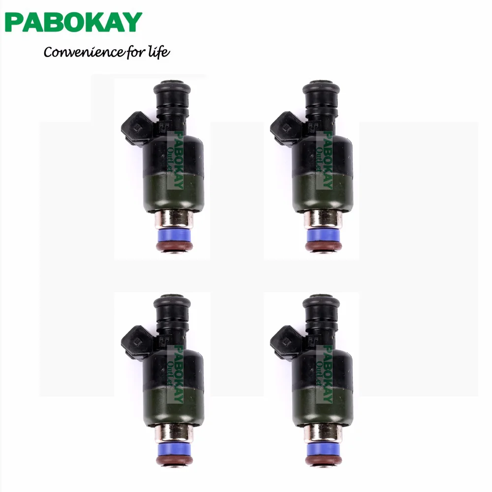 Топливный инжектор для DAEWOO Nexia Lanos ESO Nubira 1 5 6 16V 17109450 FJ10624-11B1 251740240 4 шт. | Автомобили и