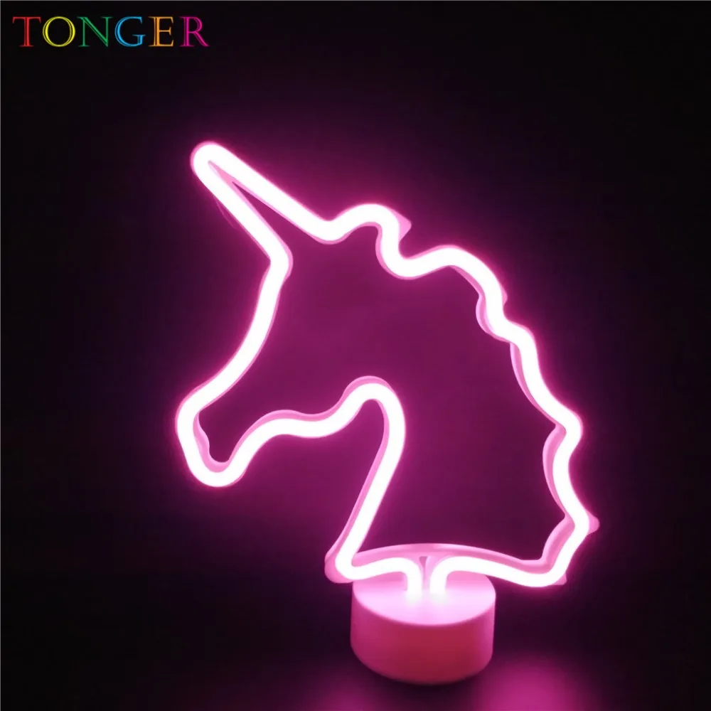 TONGER светодиодная неоновая световая вывеска для пальм украшения дома товары дня