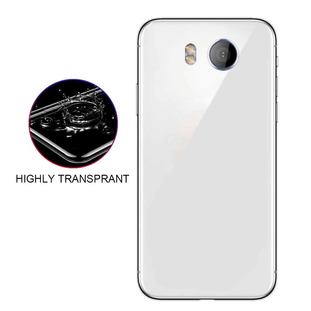 Подходит для htc U11 прозрачный Анти-осень мягкий силиконовый простой личности