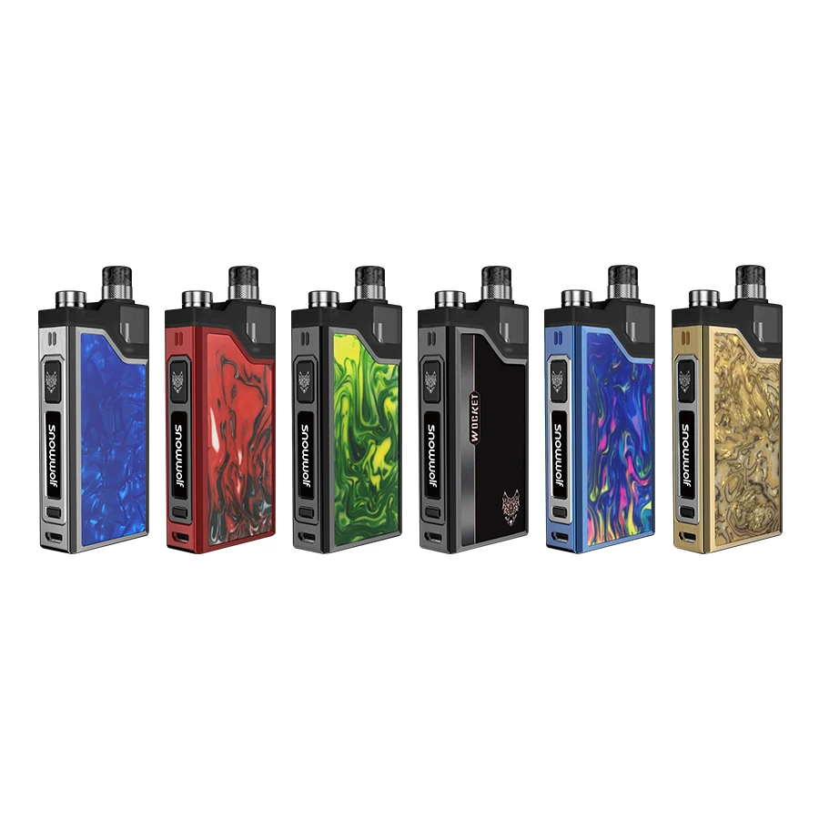 Новый комплект электронной сигареты Wocket Pod Vape Kit с батареей 1150 мАч оригинальный