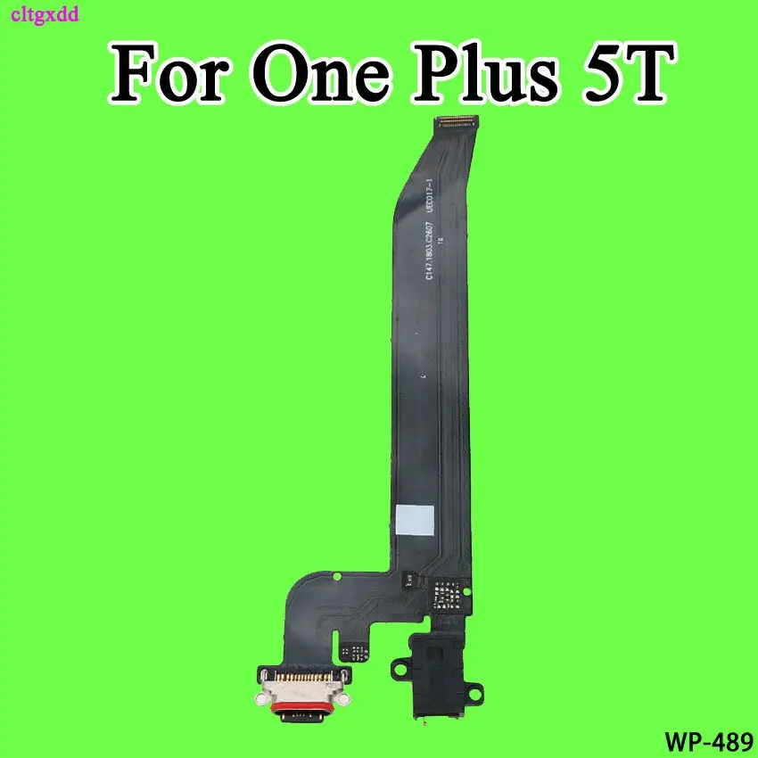 For OnePlus 5T Cltgxdd для OnePlus One Plus1 2 3 3 T 5 5 T 6 6 T type C usb-порт для зарядки док-станция разъем гибкий кабель запасные части для сборки - Цвет: For OnePlus 5T