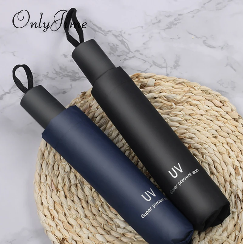 Только Jime складной зонт Soild UV Sun брендовый ветрозащитный детский высокое качество