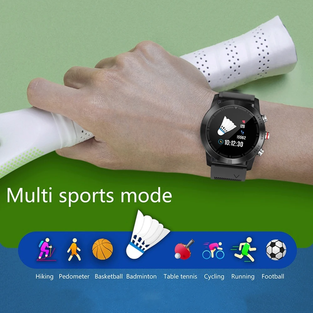 Новые смарт часы мужские Модные фитнес трекер пульсометр браслет с функцией