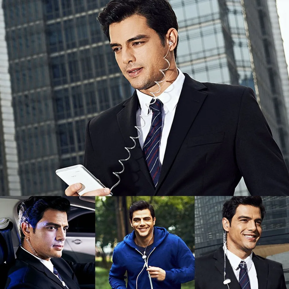 С защитой от радиации моно наушники 3 5 мм стерео акустическим полые Воздушная