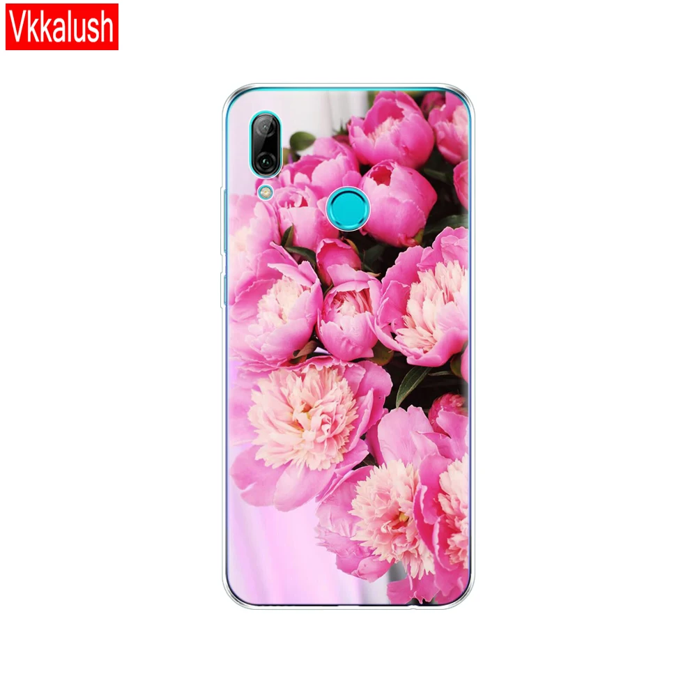 80035 Чехлы для Huawei P Smart, силиконовая Мягкая задняя крышка из ТПУ для Huawei P Smart Plus, чехол для Huawei P Smart Z, бампер - Цвет: 80035