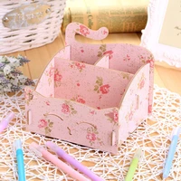 1pc wooden makeup organizer office desk storage box for medicine candy toys jewelry box storage organizers for cosmetic