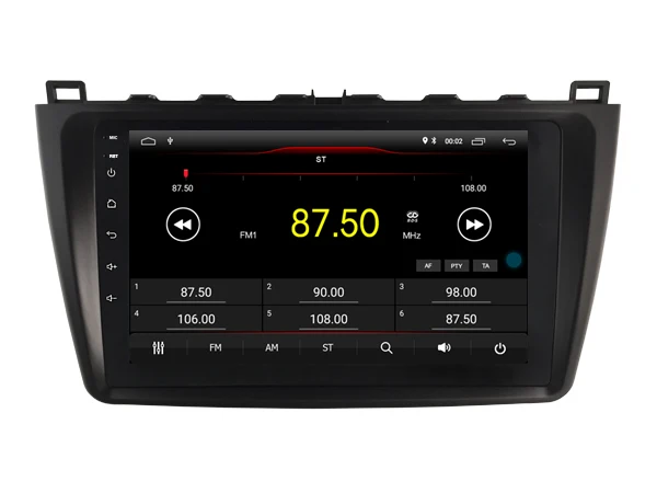 Deluxe Edition автомобильный Android 10 0 плеер для MAZDA 6 2008 2013 стерео Мультимедиа Навигация