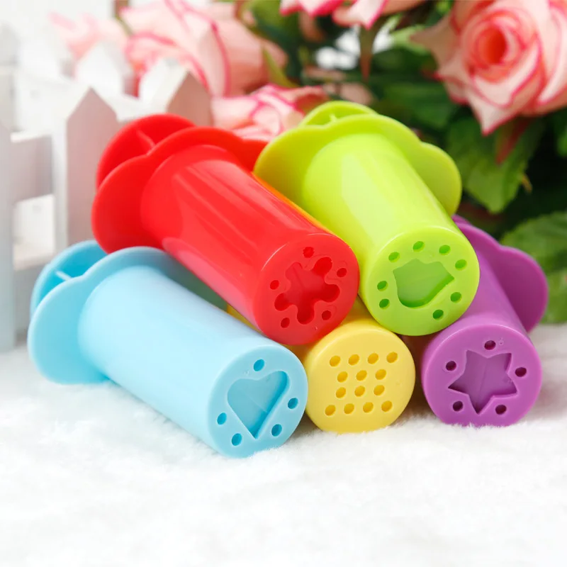 5 шт./компл. Пластилин Play Тесто Playdough Fimo Полимерная глина умный инструмент формы