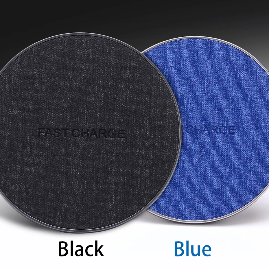 Беспроводное зарядное устройство 10 Вт Usb быстрая зарядка Pad для iphone 8 Plus X XR XS Max