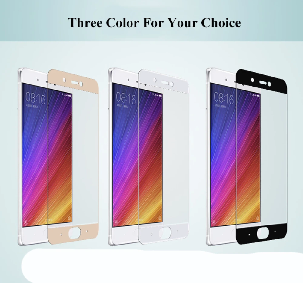 2.5D полный охват Экран протектор Закаленное Стекло для Xiaomi Redmi 4 4A 4X премьер