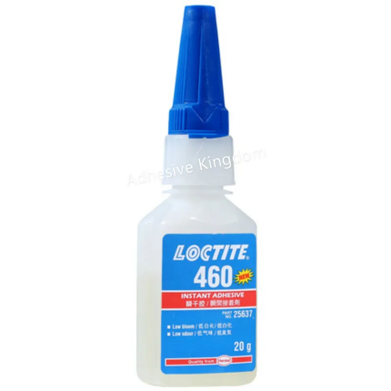 2 шт Loctite 20 г 460 клей низкий отбеливающий низкий запах клей моментального действия не беловат