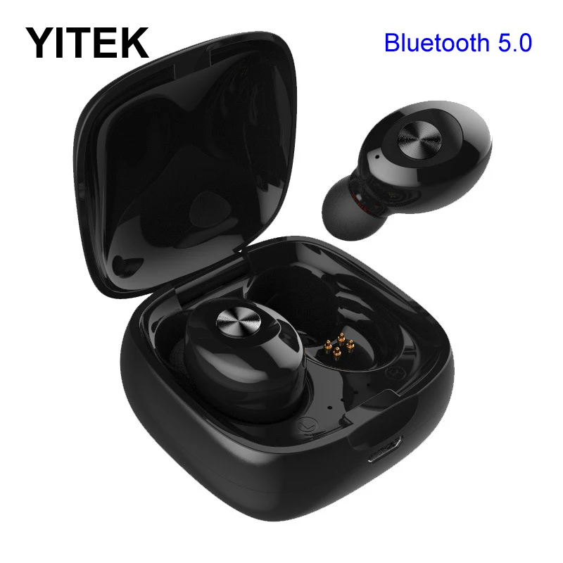 Bluetooth 5,0 наушники YITEK XG12, стерео Беспроводные Наушники Hi звук спортивные наушники с микрофоном для телефона