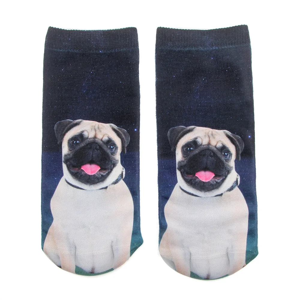 Модные носки с 3D принтом щенков бегущих цыплят|socks fashion|socks printsocks sock |
