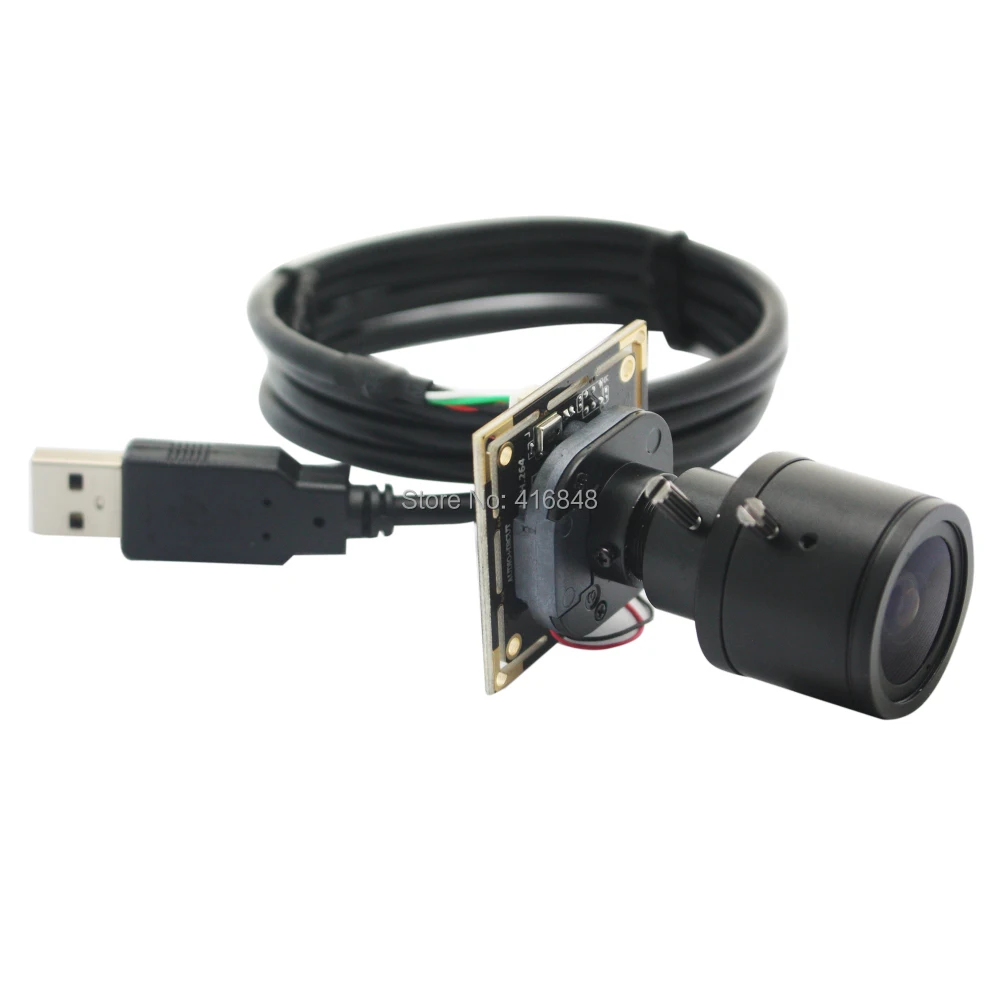H.264 MJPEG YUY2 usb микро камера для видеонаблюдения модуль 2 8 12 мм варифокальный