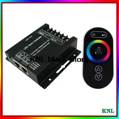 RF сенсорный дистанционный RGB контроллер переключатель настенный DC 5V 12V 24V Led
