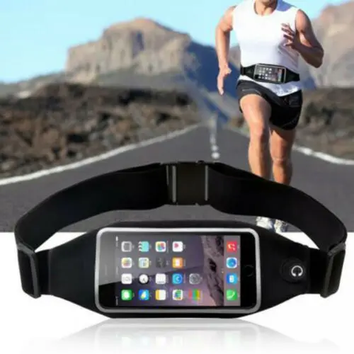 

Waterproof Running Belt Bum Waist Pouch Sport Camping Hiking Zip Fanny Pack Bag