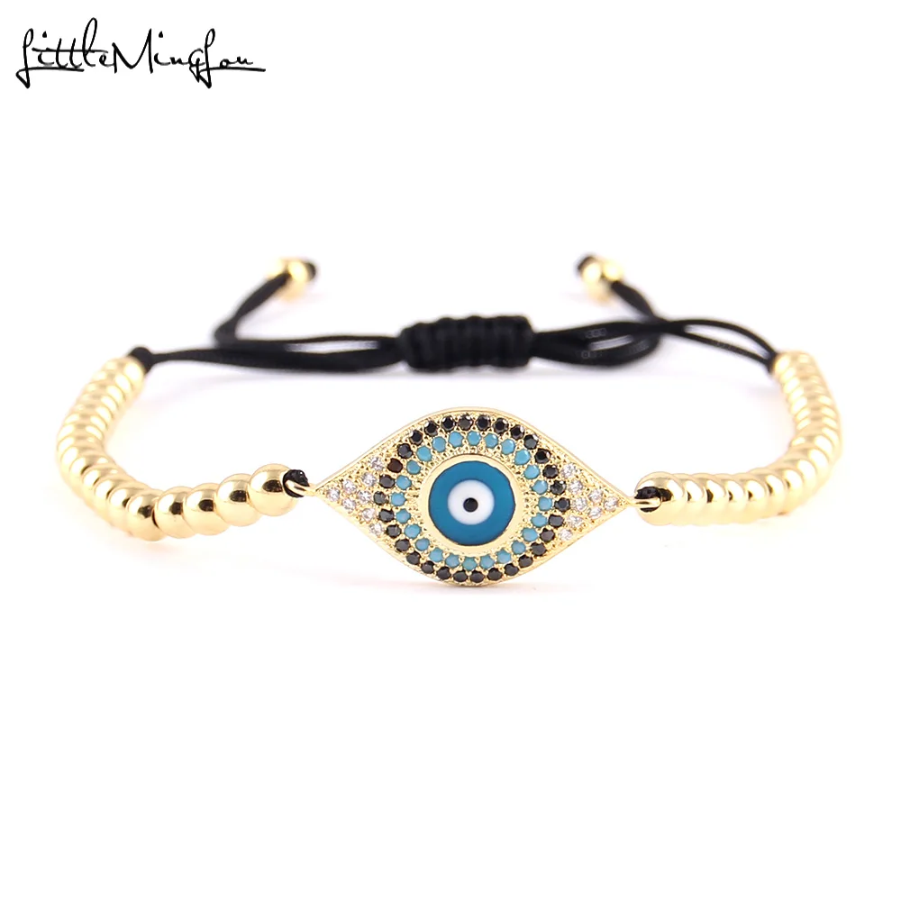 Роскошный женский браслет с маленькими бусинами и круглыми 4 мм | Украшения