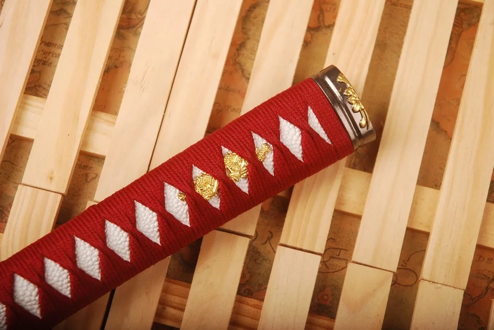 Новинка прямая модель Tsuka красная шелковая имитация белая Rayskin сплав фучи Кашира