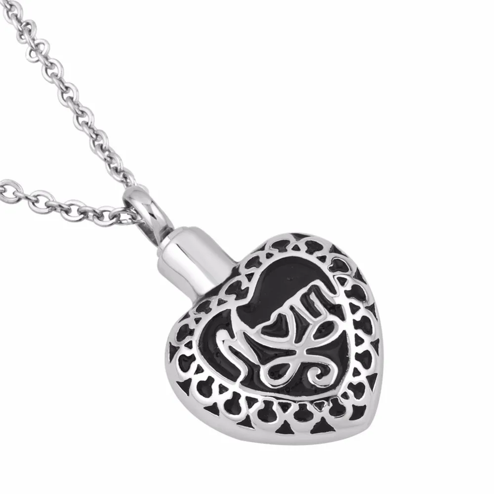 Uny пепел мама Keepsake urn &quotМемориал&quot кремации Ожерелья для мужчин Подвески