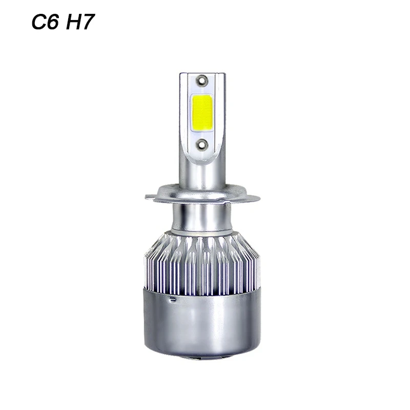 Светодиодные Автомобильные фары VicTsing 1 шт. C6 s H1 H4 H7 H8/H9/H11 H10/9005/HB3 9004/HB1 9008 9007 H27 HB4