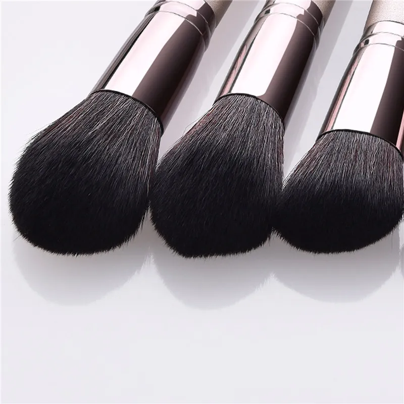 10 шт. набор кистей для макияжа пудра контурные хайлайтер косметические