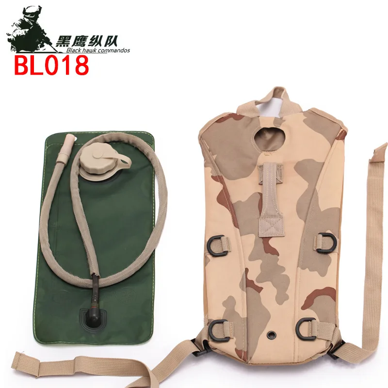 Shoulders Riding Backpack Outdoor Movement Water Bag 3L Liner Wild Tactical |