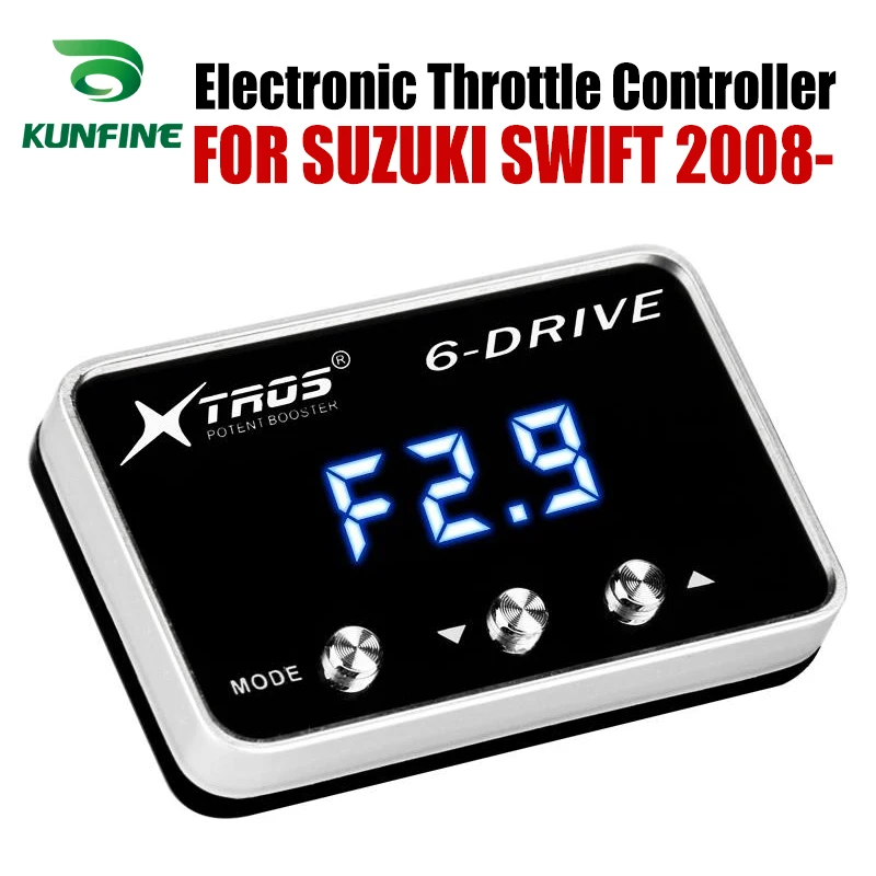 

Автомобильный электронный контроллер дроссельной заслонки, мощный усилитель акселератора для SUZUKI SWIFT 2008-2019 1,2/1,3/1,5, детали для настройки