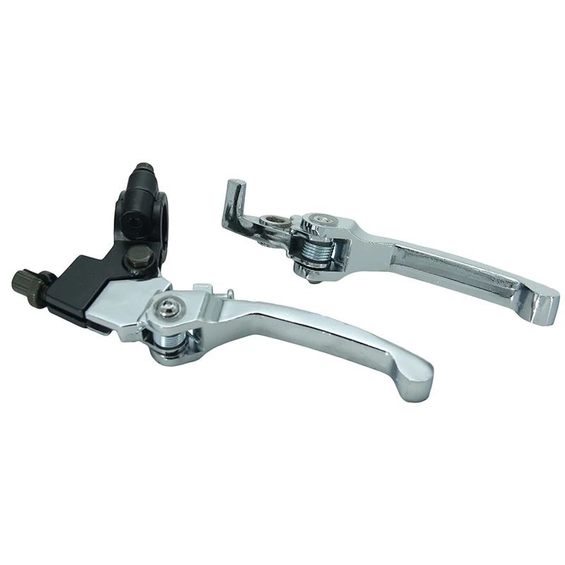 Off Road Folding Brake Lever Clutch Motorcross Alloy Handle Part Fit For CRF KLX Pit Pro Dirt Bike 2WG-105 | Автомобили и