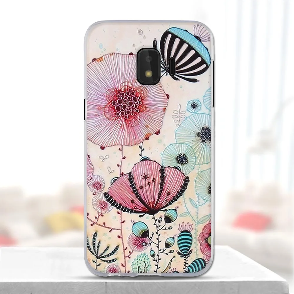 8 Для Coque samsung Galaxy J2 Core чехол 3d милый силиконовый мягкий ТПУ чехол для samsung J2 Core чехол J2 Core J260 J260F Fundas - Цвет: 8