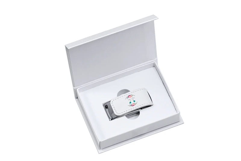 JASTER Пользовательские печать фотографии Логотип Кожа usb 2,0 memory stick Флешка(более 5 шт, бесплатный логотип на usb и коробке