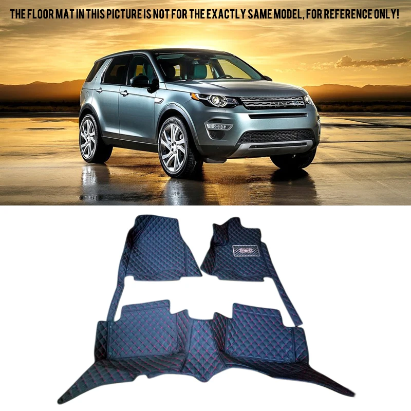 Автомобильный Стайлинг кожаные коврики и ковры автомобильные для ног Land Rover Discovery
