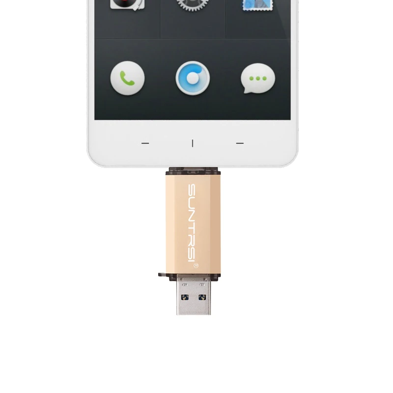 Suntrsi USB флеш накопитель 3 0 OTG Type C 64 ГБ 32 16 8 флешка индивидуальный принт логотип