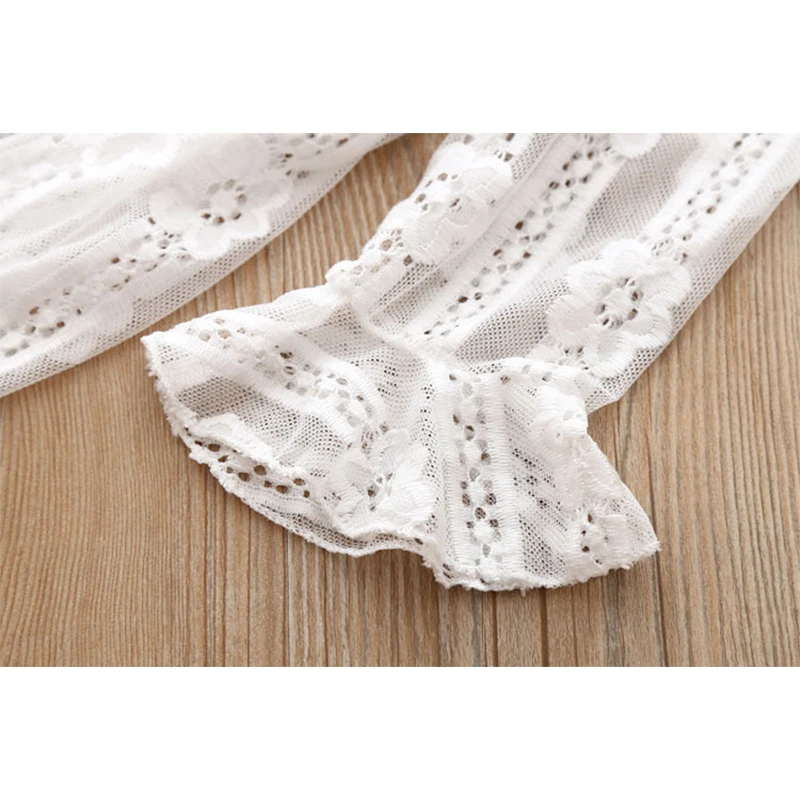 Кружевная Солнцезащитная одежда для детей летние куртки девочек Верхняя пальто