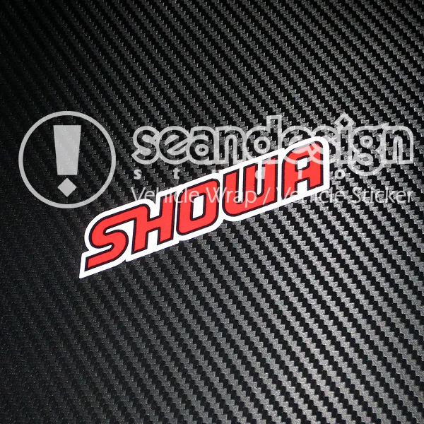 Наклейки на мотоциклетный шлем горячая Распродажа SHOWA PVC 01|showa stickers|motorcycle helmet