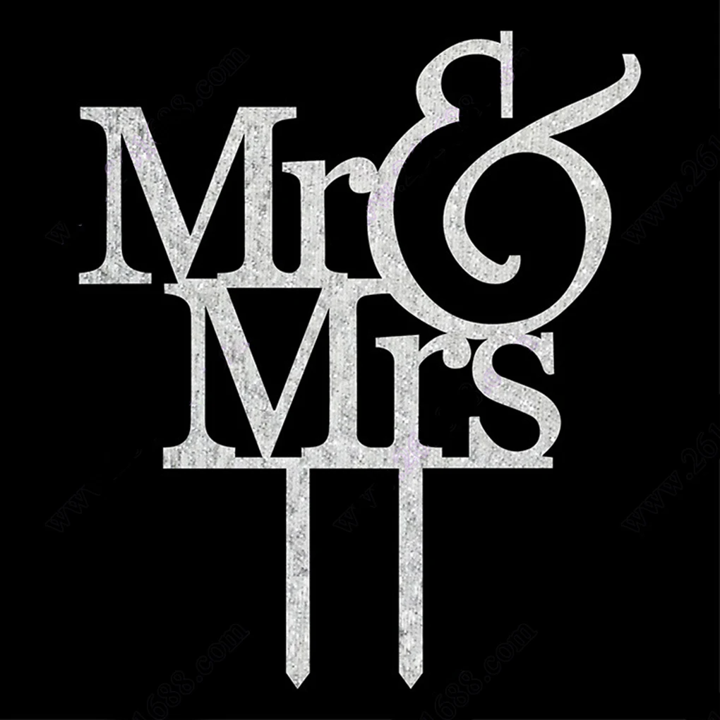 Mr& Mrs акрил/деревянный Топпер для торта вставка для торта карты украшение свадебного торта
