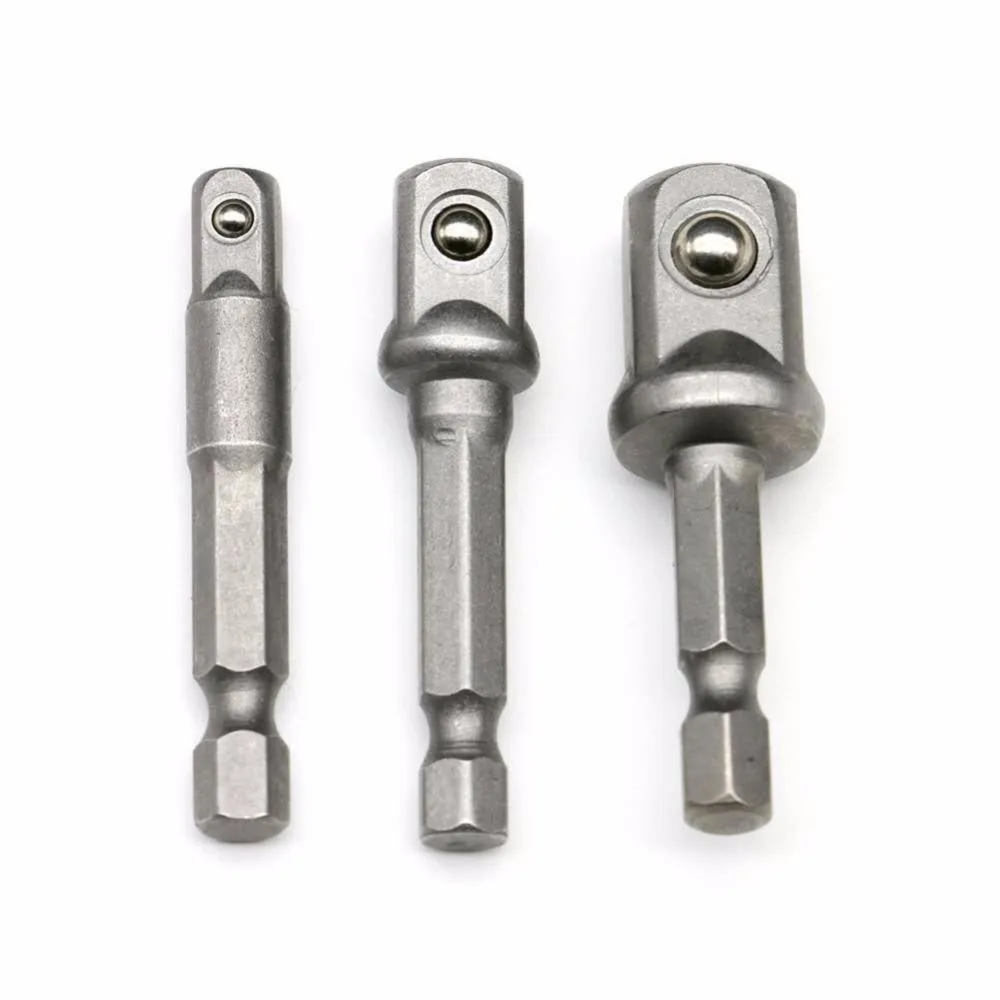 Переходник из хромованадиевой стали с шестигранным хвостовиком на 1/4 &quot3/8&quot 3/8