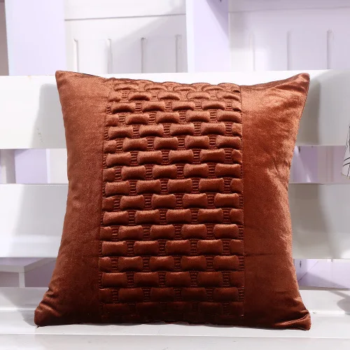 45*45 см Супер Мягкий Твердые Наволочка Home Decor Чехлы Короткая Плюшевая Подушка Дело
