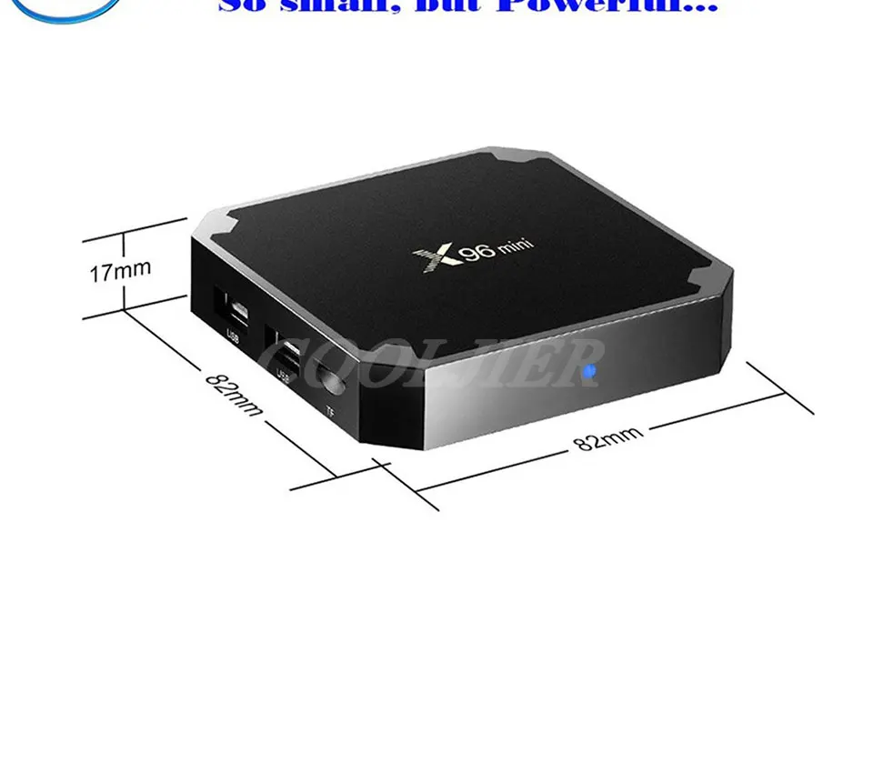 X96 Мини ТВ приставка Android 7,1 OS WiFi Смарт ТВ приставка 2 Гб 16 Гб Amlogic S905W четырехъядерный ТВ приставка 1 ГБ 8 ГБ X96mini медиаплеер