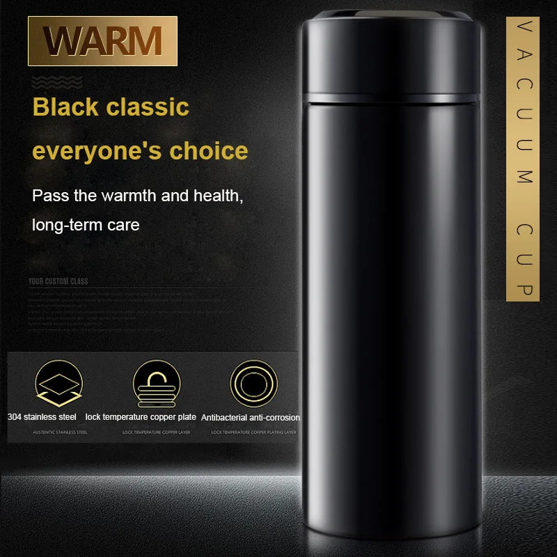 Изолированный термос, вакуумная колба, термостойкий термос для воды, кофейная чашка из нержавеющей стали, Термокружка, 350 мл, 450 мл