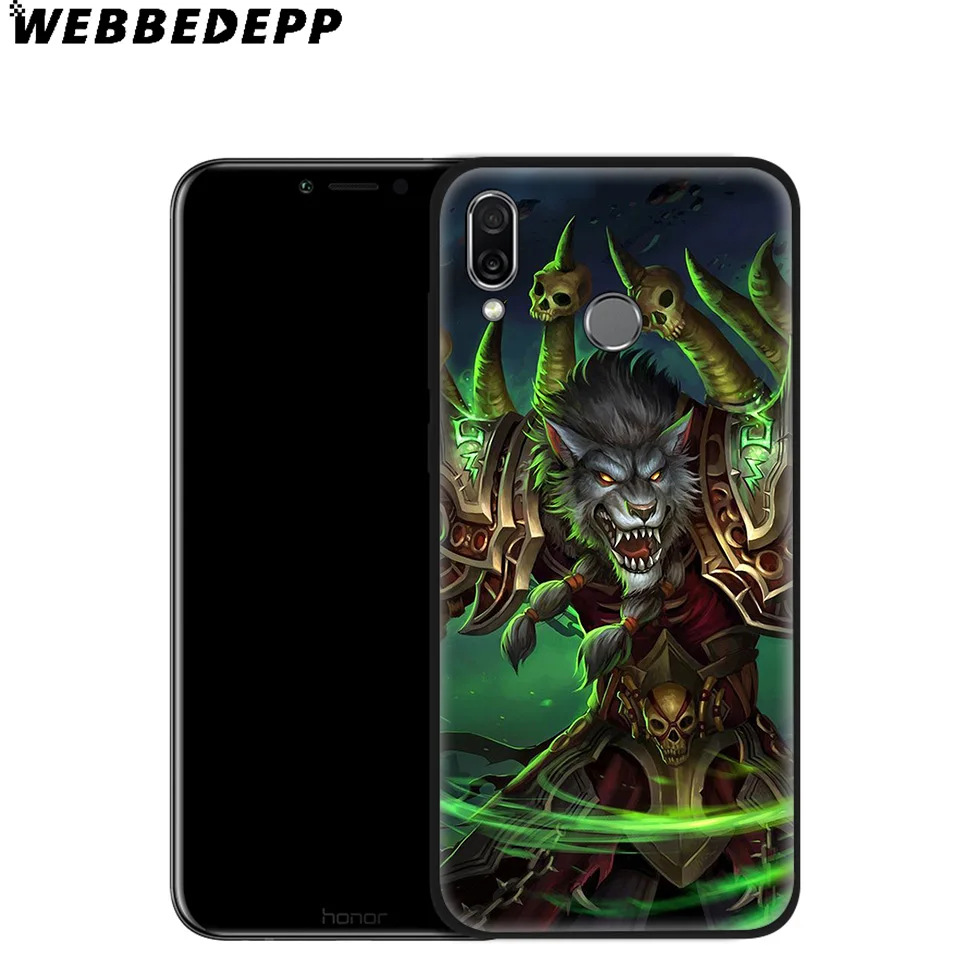 WEBBEDEPP World of Warcraft Soft Case for Huawei P8 P9 P10 P20 P30 Lite Pro P Smart Z Plus 2019 Y6 Prime 2018 2017 Mini |