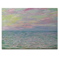 claude monet sunset seascape impressionist abstract landscape oil painting on canvas poster wall picture for living room