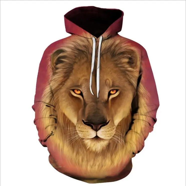 Мужская толстовка с объемным принтом Double Wolf брендовая классная для мальчиков