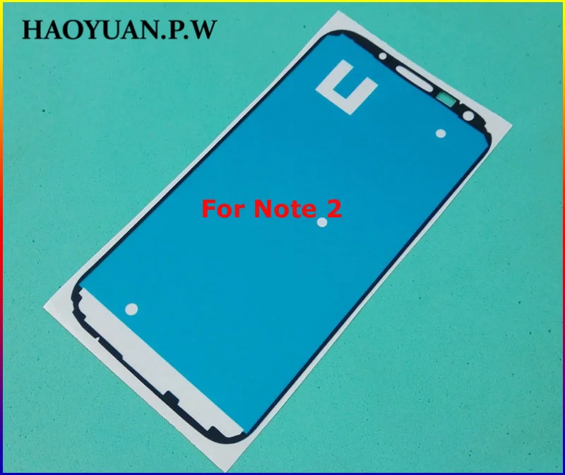 Наклейка HAOYUA N.P.W лицевая панель передней ЖК панели клейкая лента для Samsung Galaxy Note 1 2