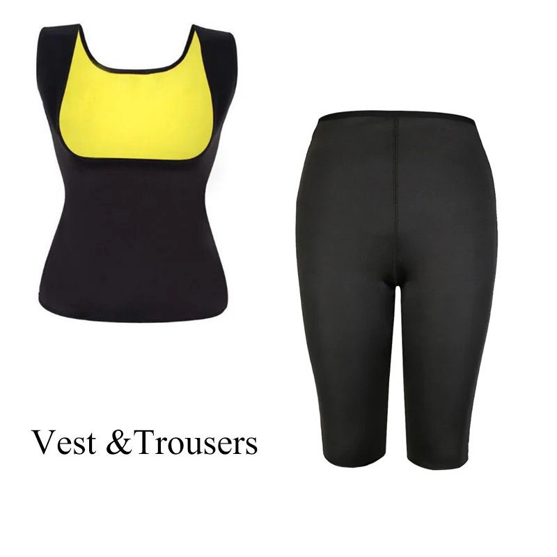 Women Hot Neoprene Body Shapers Slimming Pants &amp Vest Fajas Modeladoras Waist Trainer Shaper Womens Tops and Blouses YG101 |